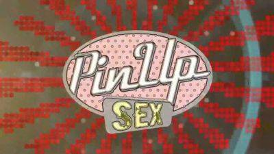 Anita Bellini's classy pinup sex vault: Hard work, hard sex, and a stress relieving blowjob - sexu.com - Hungary